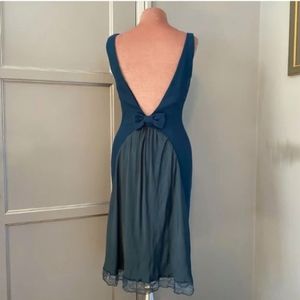 Moschino Cheap & Chic Teal Vixen 50s Wiggle pencil dress Small 4 Dita Von Teese